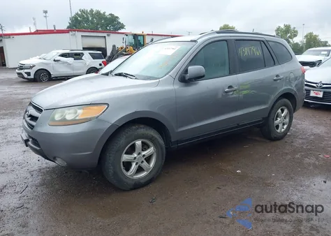 2007 Hyundai Santa Fe Gls from USA, damaged, VIN 5NMSG73D17H078860